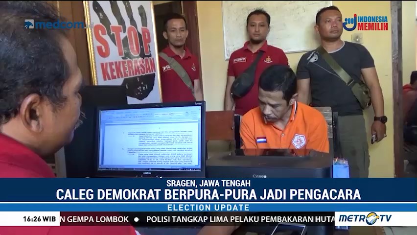 Tipu Warga, Bacaleg Demokrat Dibekuk Polisi