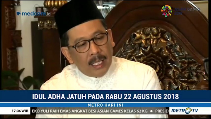 MUI Minta Umat Islam Terima Perbedaan Waktu Idul Adha