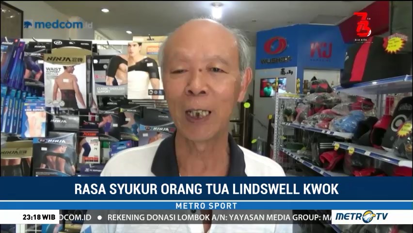 Ayah Lindswell Bangga Atas Prestasi Anaknya