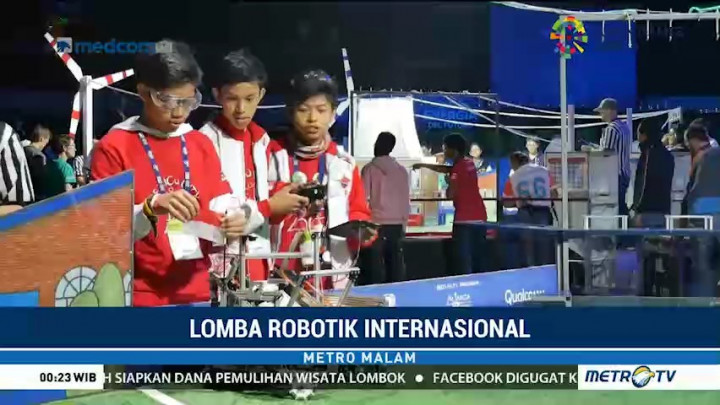 Siswa Madrasah Depok Raih Medali di Kompetisi Robot Internasional