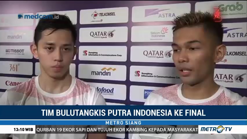 Fajar/Rian Siapkan Mental Hadapi Tiongkok di Laga Final