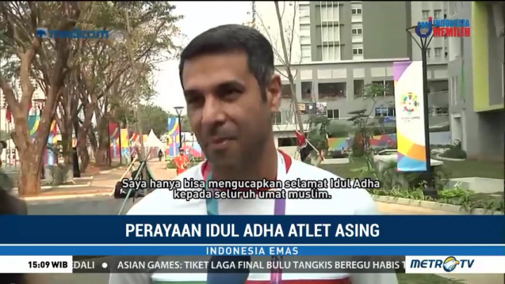 Suka Duka Atlet Asing Peserta Asian Games Rayakan Iduladha di Indonesia