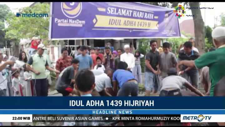 Prananda Paloh Berkurban 10 Sapi dan Satu Kambing di Sumut