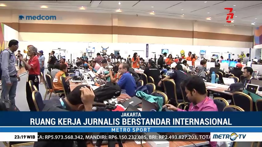 Menengok Main Press Centre Asian Games 2018
