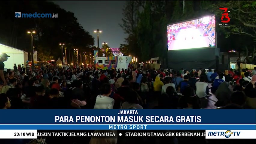 INASGOC Sediakan Tiga Layar Besar di GBK