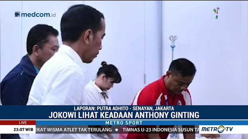 Jokowi Apresiasi Perjuangan Anthony Ginting