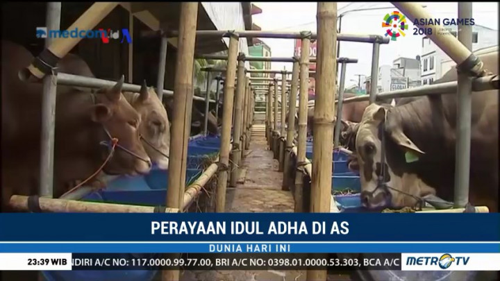 Muslim Indonesia di AS Salurkan Kurban untuk Lombok