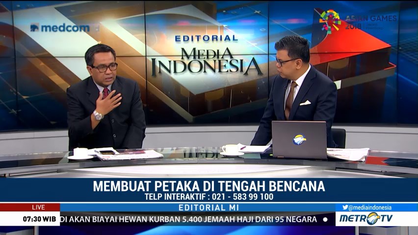 Bedah Editorial MI: Membuat Petaka di Tengah Bencana
