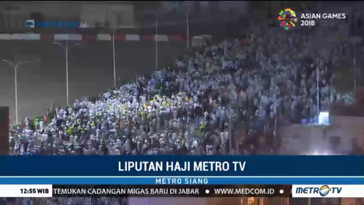 Jemaah Haji Bergerak Kembali ke Kota Mekkah