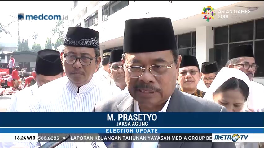 Jaksa Agung Siapkan Gakkumdu untuk Pemilu 2019