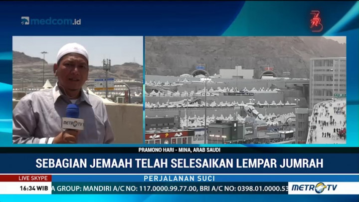 Lempar Jumrah Hari Kedua Berlangsung Lancar