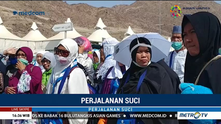 Jemaah Haji Indonesia Mulai Tinggalkan Mina