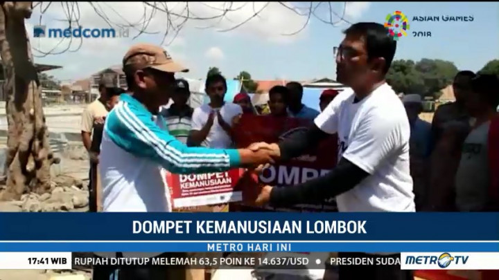 Dompet Kemanusiaan Media Group Salurkan Bantuan ke Sumbawa