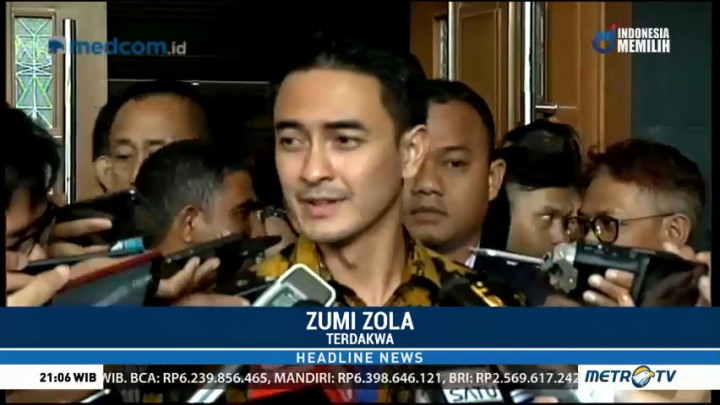 Keluarga Zumi Zola Ikut Nikmati Uang Gratifikasi