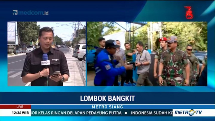 Kapolri dan Panglima TNI Kunjungi Lombok