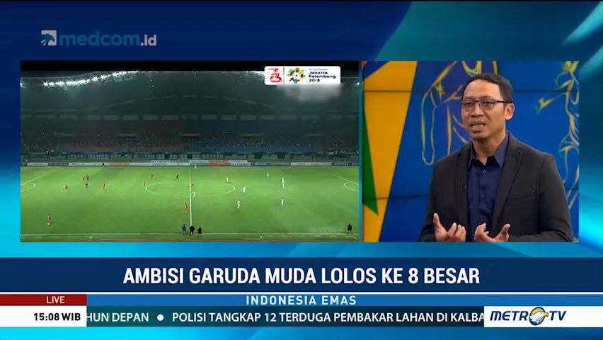 Ambisi Garuda Muda Lolos ke Babak 8 Besar