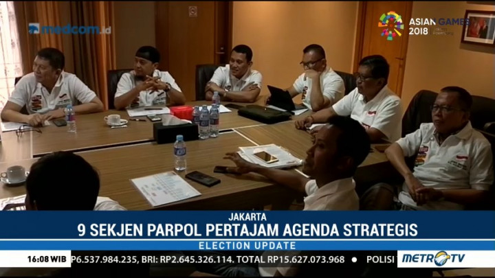 9 Parpol Pendukung Jokowi Kembali Gelar Pertemuan