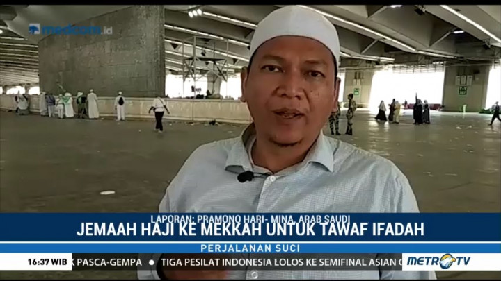 Jemaah ke Mekkah, Suasana Kota Mina Sepi