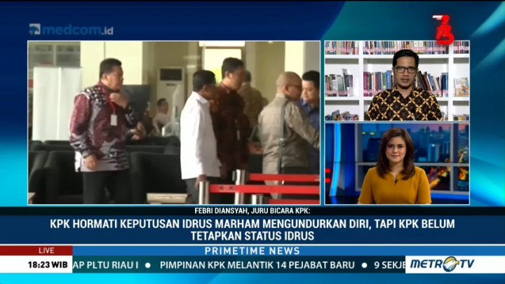 KPK Belum Tetapkan Secara Resmi Status Hukum Idrus Marham