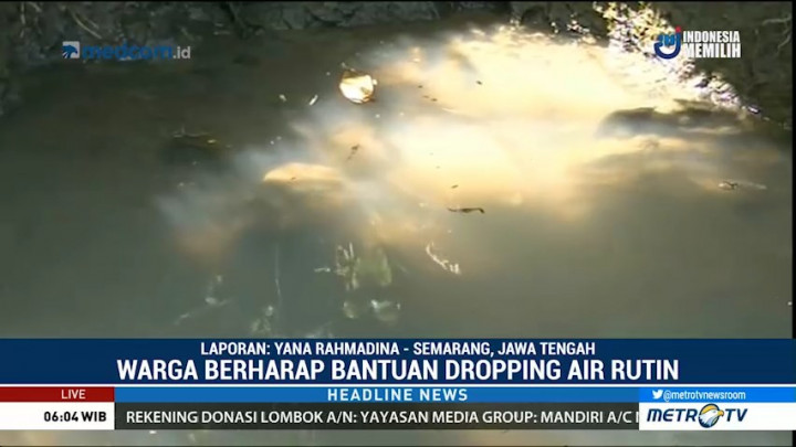 11 Desa di Temanggung Dilanda Kekeringan dan Krisis Air Bersih