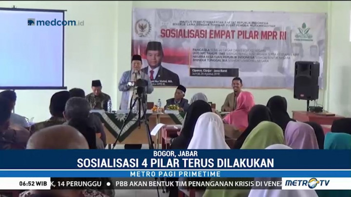 Wakil Ketua MPR Sosialisasi Empat Pilar Kebangsaan di Bogor