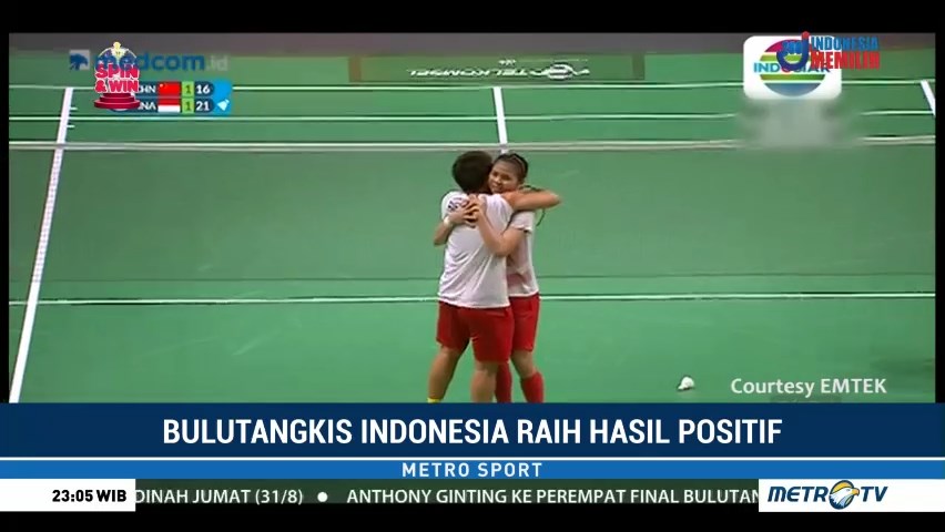 Bulu Tangkis Indonesia Raih Hasil Positif di Asian Games