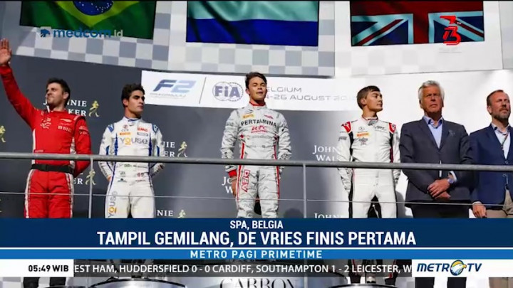 Pertamina Prema Raih Podium Utama di Belgia