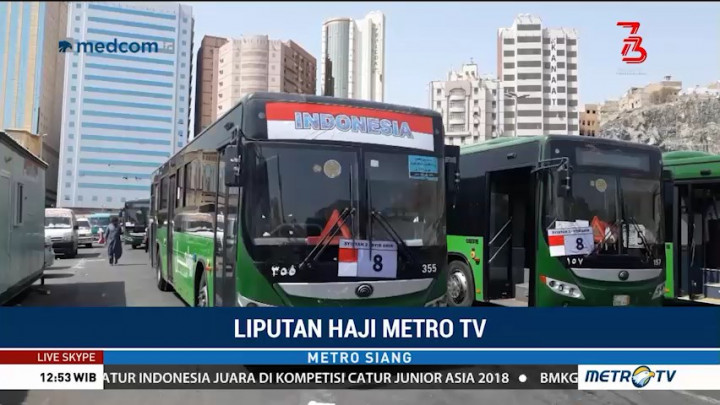 Bus Salawat Kembali Layani Jemaah Haji Indonesia