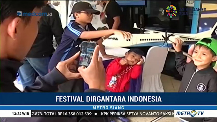 Kemeriahan Festival Dirgantara Indonesia