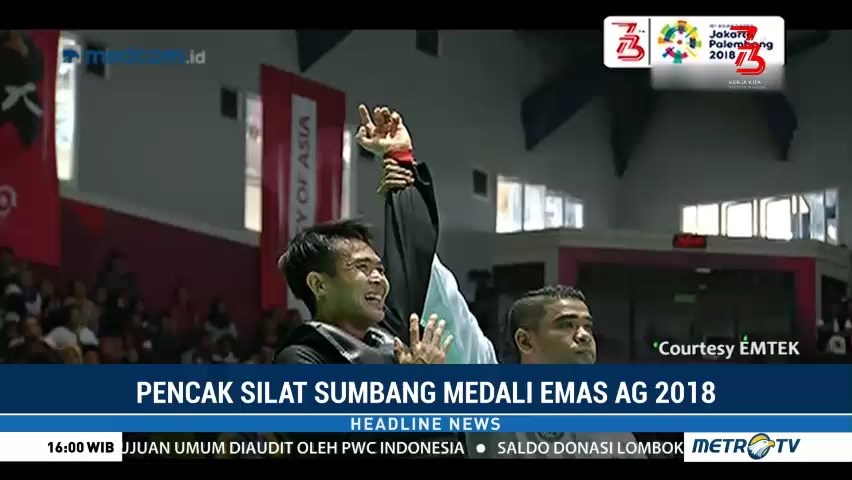 Pesilat Komang Harik Raih Emas ke-17 untuk Indonesia