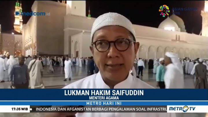 Menag Ingatkan Jemaah Dilarang Membawa Air Zamzam dalam Koper