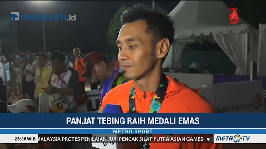 Kunci Sukses Tim Panjat Tebing Indonesia Raih Emas Asian Games