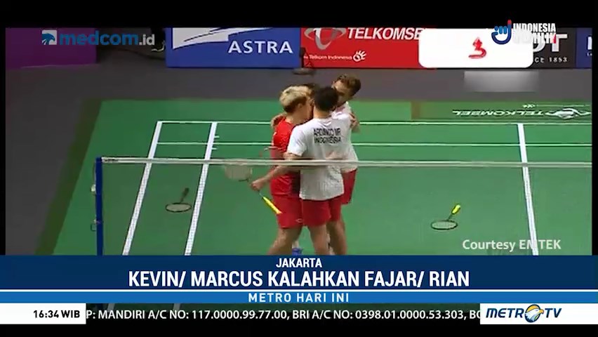 Marcus/Kevin Rebut Emas Ganda Putra