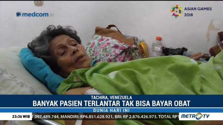 Dampak Krisis di Venezuela, Banyak Pasien Terlantar dan tak Bisa Bayar Obat