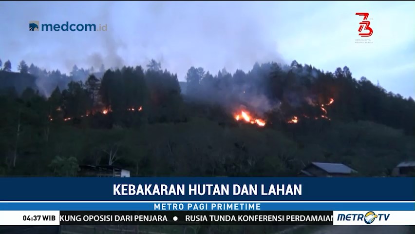 Gara-gara Bakar Sampah, Hutan di Aceh Tengah Ikut Terbakar