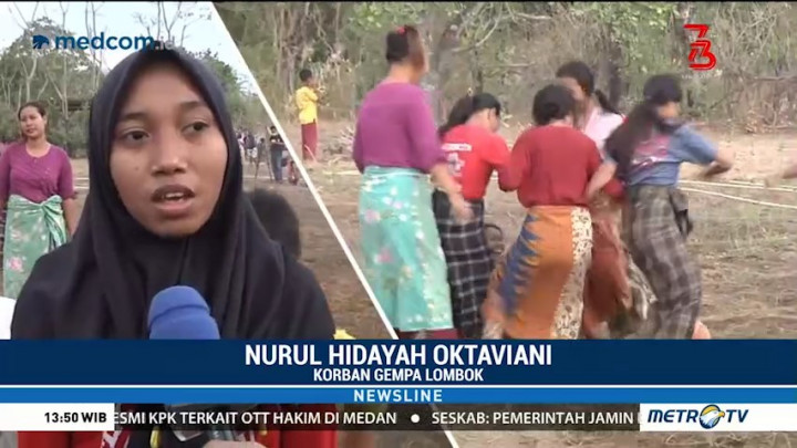 Cara Relawan Pulihkan Trauma Anak Pascagempa