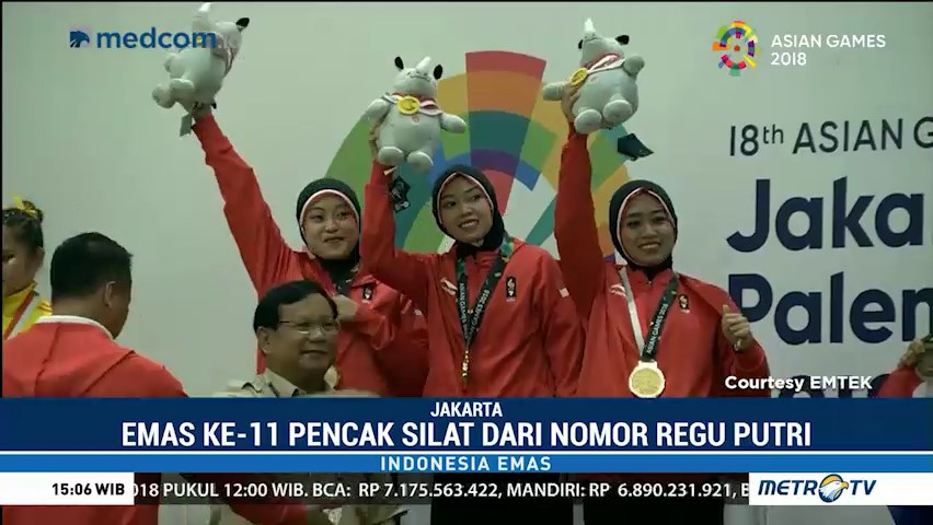 Pencak Silat Sumbang Sebelas Emas