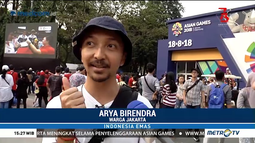 Warga Apresiasi Penyelenggaraan Asian Games 2018