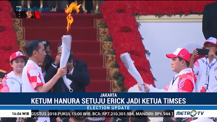 Erick Tohir Kandidat Terkuat Pimpin Timses Jokowi-Maruf