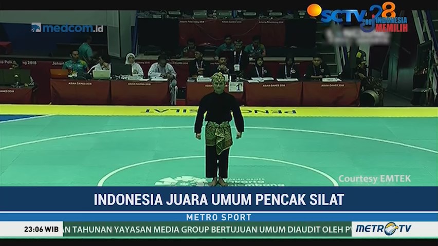 Indonesia Juara Umum Pencak Silat