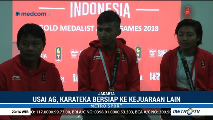 Usai AG 2018, Karateka Indonesia Menatap Olimpiade