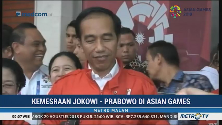 Kata Jokowi Soal Pelukan dengan Prabowo