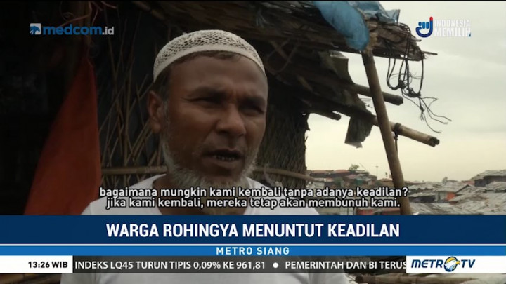 Warga Rohingya Berharap PBB Menghukum Pelaku Genosida