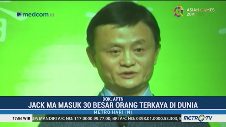 Jack Ma akan Hadiri Penutupan Asian Games