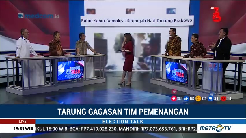 Election Talk: Tarung Gagasan Tim Pemenangan (2)