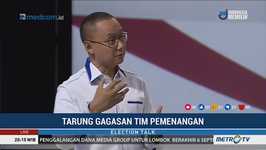 Election Talk: Tarung Gagasan Tim Pemenangan (3)