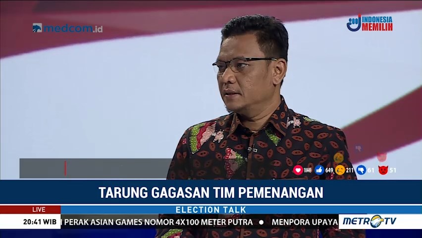 Election Talk: Tarung Gagasan Tim Pemenangan (5)