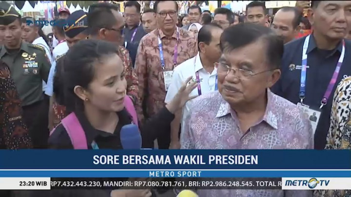 JK Bersantai di Area Festival GBK