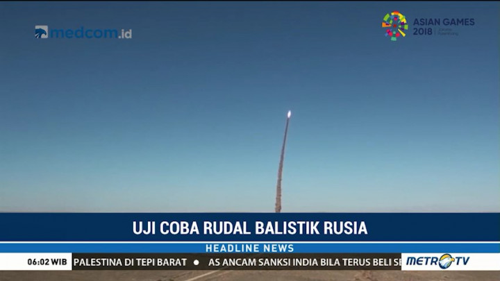 Rusia Uji Coba Rudal Balistik Antarbenua