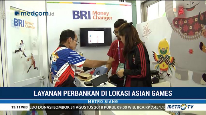 Layanan Perbankan di Lokasi Asian Games 2018